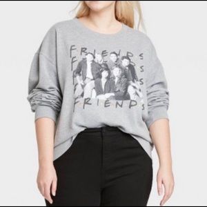 FRIENDS sweatshirt cotton blend Size Small
